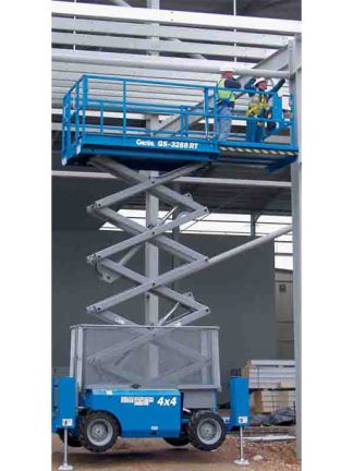 Genie Diesel Scissors Lift GS3268RT (Hire)