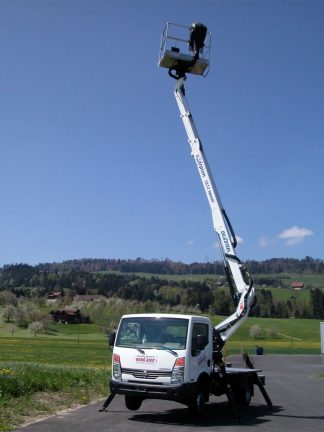 Oil & Steel Scorpion 1812, Van/Truck Mounted Mobile Boom Lift