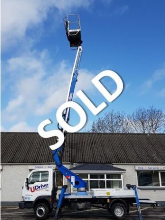 Oil & Steel Scorpion 1490, Van/Truck Mounted Mobile Boom Lift (2005)