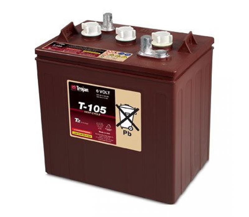 Trojan T105 6V Battery - 225AHR