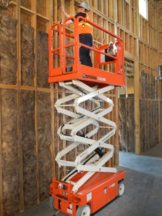 Snorkel 3219E battery scissor lift